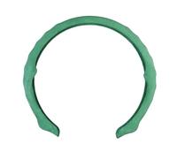 Universal 5D Car Steering Wheel Cover Four Seasons Anti-Slip Dirt Resistant For Cars Car Steering Wheel Protector Cover(Brown)