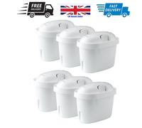 Universal 6 Pack of Water Filter Cartridges to fit Brita Fill & Enjoy Fun Ju