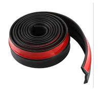 Universal 60mm Width Rubber Strip 2.5M Car Lip Skirt Protector Exterior Mouldings Front Bumper Car Side Skirt