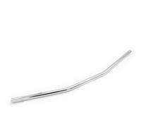 Universal 7/8'' 22mm Motorcycle Handlebar Black/Silver Drag Handle Bar Motorbike Mid Handlebars(Chrome)