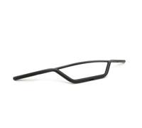 Universal 7/8" 22mm Motorcycle Handlebar Retro Vintage Drag Handle Bar Scooter Motocross Motorcycle Handlebars(Black)