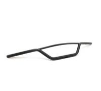 Universal 7/8" 22mm Motorcycle Handlebar Retro Vintage Drag Handle Motorcycle Handlebars(Black)