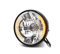 Universal 7 Inch Motorcycle Headlight H4 35W LED Head Lamp 9 Wires Turn Signal Light Waterproof Headlight Front Light