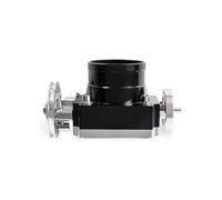 Universal 70mm 2.75inch High Flow Alloy Aluminum CNC Billet Intake Throttle Body RS-THB192 Throttle Position(Black)
