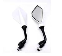 Universal 8 10mm Motorcycle Rearview Mirrors Black Scooter Side Mirror For Aprilia SR 50