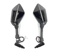 Universal 8mm 10mm Motorcycle Light Rearview Mirror Rear View Mirrors Housing Side For R1200gs R1200GS R1200RT