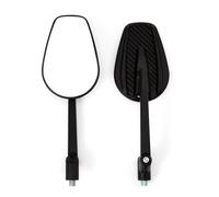 Universal 8mm/10mm Motorcycle Rearview Mirrors Round Black Motorcycle Side Mirrors For Yamaha For Honda For Kawasaki For Ducati For BMW For Suzuki