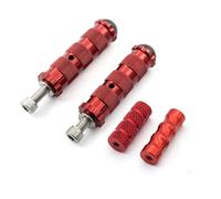 Universal 8MM 6MM CNC Aluminum Motorcycle Footpegs Foot Rests Peg Pedals Racing Rearset Rear Sets Motorcycle Pedals(12)