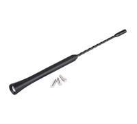 Universal 9 Inches Car Replacement Anti Noise Beesting Aerial FM Radio Antenna With Screws Rod Car Antenna Car Radio Aerial Mast