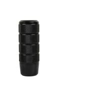 Universal 95MM Gear Shift Knob Knurled Aluminum Shift Gear Knob Non-Slip Shifter Lever Shifter Handle(Black)