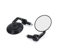 Universal 95MM Motorcycle Glass Side Mirror | Motorbike Side Mirrors Bicycle Off-Road Vehicle All-Terrain Handlebar End Rearview Mirrors