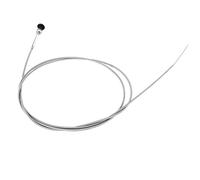Universal 96 inch Throttle Cable | Carbon Steel Push Pull Choke Control Line | Go Kart/Motorcycle Throttle Cable Replacement | Withstands Oxidation & Abrasion Protection
