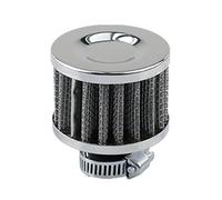 Universal 9MM 12MM 18MM Car Air Filter For Motorcycle Cold Air Intake High Flow Crankcase Vent Cover Mini Filters Air Filter(18mm)