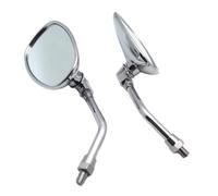 Universal A Pair 10mm Motorcycle Rearview Mirrors For Shadow 1100 750 For VTX 1300 1800 For VTX1300 For VTX1800 R/S/T/C Motorcycle Mirrors Set