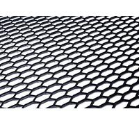 Universal ABS Plastic Mesh Grill Black 90x40cm