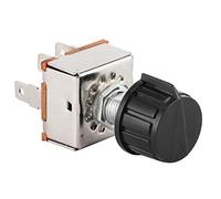 Universal AC Blower Switch, Fan Dashboard Control Knob Air Conditioning Replacement Parts 3 Speed Setting with Off Function Car Truck SUV RV Vehicle Models