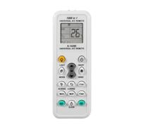 Universal AC Remote Control With Digital LCD Display, Multi-Brand Compatible Replacement K-1028E