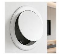 Universal Access Panel Cover 7.9in Round Inspection Hatch for Wall Push Latch Service Door Ideal for Plumbing & Wiring Access Home Renovation Essential