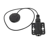 Universal Adhesive Pickup for Guitar Ukulele Kalimba Black | Rubber and Metal Build, High Sensitivity for Recordings and Live Shows, Easy Installation on Varied Instruments