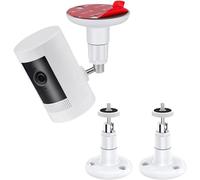 Universal Adhesive Wall Mount for Arlo, eufy, Google Nest Cam, Stick Up Cam/Pro, Rin g Indoor Cam 1st Gen, Fits All Security Cameras with 1/4 Threaded Holes (2)