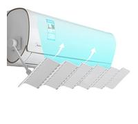 Universal Adjustable Air Conditioning Wind Deflector, Adjustable And Foldable Plastic Deflector Air Outlet Baffle Wind Direction Anti Direct Blowing Wind Screen