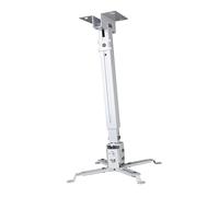 Universal Adjustable Projector 15kg Iron Holder Ceiling Mount | Four Double-jointed Arms, for Precise Alignment Adjustable Channel and Ceiling Plate, in Classrooms