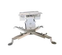Universal Adjustable Projector Iron Bracket 15kg Ceiling Mount | Four Double-jointed Arms, Adjustable Channel and Ceiling Plate, Precise Alignment for Office Meeting Rooms
