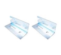 Universal Adjustable Radiator Brackets 2 Pack Galvanized Steel