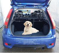 UNIVERSAL ADJUSTABLE SAFETY MESH HEADREST DOG GUARD CAR MPV FOR JEEP ESTATE