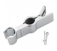 Universal Adjustable Shower Head Holder, Polished Chrome, 18-28mm