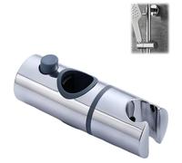 Universal Adjustable Shower Head Holder,Shower Head Holder for Sliding Bar, Shower Riser Rail Kit,Shower Bracket,Shower Hose Holder,Shower Riser Rail Slider,Shower Rail Slider,Replacement Shower Clamp