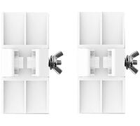Universal Aerial Clamps 2PK | AERIALS/Antennas/Dishes Antenna MOUNTING Kits Aerial/Satellite Equipment, 2 X Qty - H84074
