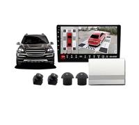 Universal AHD 1080P Car 360 Degree Panoramic Camera Surrounding Bird View Reverse Parking Camera DVR Wireless Knob HDMI