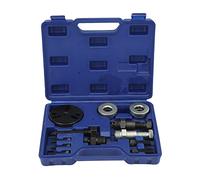 Universal Air Compressor Clutch Removal Tool, AC Clutch Puller Kit, High Efficiency Stainless Steel Clutch Rebuild Remover with Puller Body, Jaw and Sleeve Assembly, for, Chry