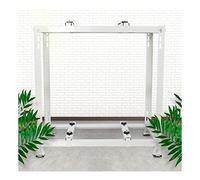Universal Air Conditer Support Bracket - 1-5P Double Level Floor Stand for Mini Split Units & Heat Pumps, Silver, 90x50x90cm - , Adjustable AC Mounting Solut