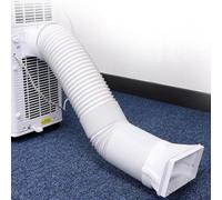 Universal Air Conditioner Exhaust Hose,130mmx2m Venting Duct Extension Kit Counterclockwise Thread Diameter Extened Flexible Accessories or for LG, JHS, Honeywell, Other Portable AC Pipe Vent Hose