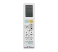 Universal Air Conditioner Remote Control, Battery Powered Mode Switching | Plastic White Design, Fits Window and Portable Units, Two Aaa Batteries Not Included, for Travel and Offices