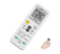 Universal Air Conditioner Remote Control with LED Display, 1000 in 1 A/C Controller Replacement, Compatible Universal AC Remote with Timer, Quick Cool & Heat, for Home and Office Use