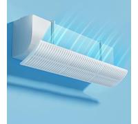 Universal Air Conditioner Windshield, Air Conditioning Vent Deflector with Two Air Guide Modes, Air Conditioner Flow Deflector with Eco-friendly Material, Air Conditioner Baffle Shield