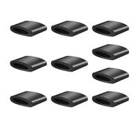 Universal Air Fryer Silicone Feet - Shape a Longer Life for Your Basket Fast, 10pcs Protective Rubber Tips Tray, Non-toxicsss Heat Resistant Bumpers, Reusable Replacement Parts | Perfect Grey