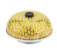 Universal Air Intake Filter, High Flow Foam Gauze Mushroom Design Air Intake Inlet Filter(Yellow) air filter filter car