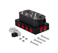 Universal Air Ride Suspension Five In One Display Pressure Gauge With Solenoid Valve And Control Panel Ship Type Switch(Just valveblock)