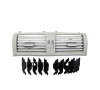 Universal Air Vent Cover Car Front Center Dash Middle Air Conditioner AC Vent Grille Outlet Panel For Benz W251 R Class R300 R320 R350 R400 R500(Model A Gray)