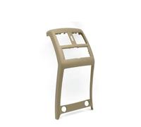 Universal Air Vent Cover Car Rear Center Console Air Conditioning Vent Outlet Surface Frame Cover Trim For Benz ML GL GLE GLS W166 W292(Model B Beige)