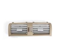 Universal Air Vent Cover Front Row Wind Middle Center Console Air Conditioning Vent Grill Outlet Panel For Benz For W251 R Class 2518300554(Beige Silver)