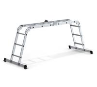 Drabest 4X3 Aluminum Multi-Function Ladder, 125 Kg