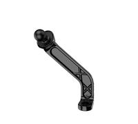 Universal Aluminum Motorcycle Rearview Mirror Phone Mount Adapter 17mm Ball Head Secure Smartphone Holder Motorcycle Phone Mount Aluminum Adapter