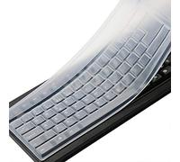 Universal Anti-Dust Keyboard Cover Protector Skin for PC Computer 104/107 Keys Standard Desktop Keyboard, Reusable Waterproof Keyboard Cover