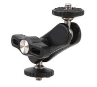 Universal Articulating Arm 360 Degree Rotation Aluminum Alloy CNC Machined Ball Head for Monitor Camera Studio