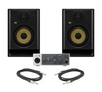 Universal Audio Volt 1 and KRK ROKIT RP5 G5 Studio Monitor Bundle